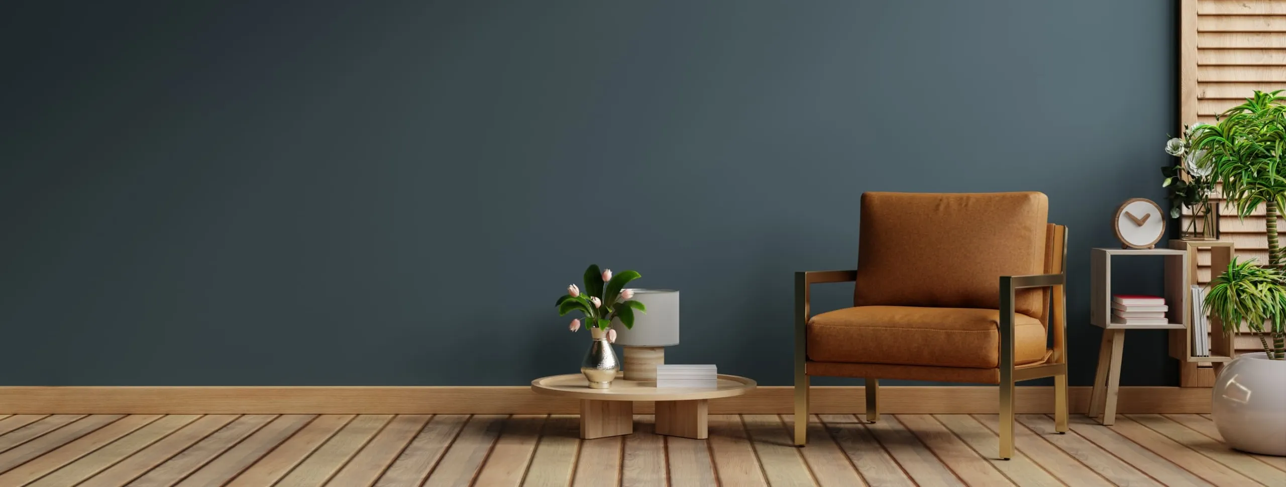 A room filled with furniture and vase of flowers on a table